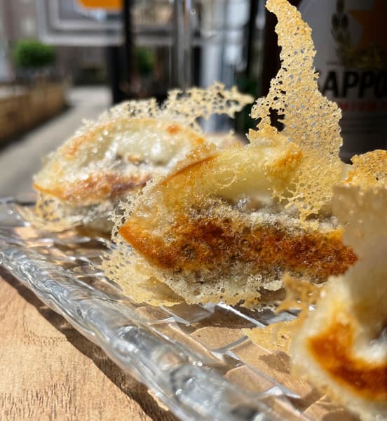 Gyozas artesanales del Restaurante en Somo En Uno