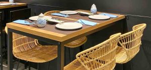 Restaurante cocina abierta en Somo En Uno