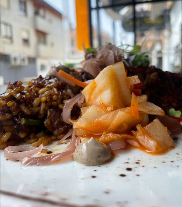 arroz frito en uno